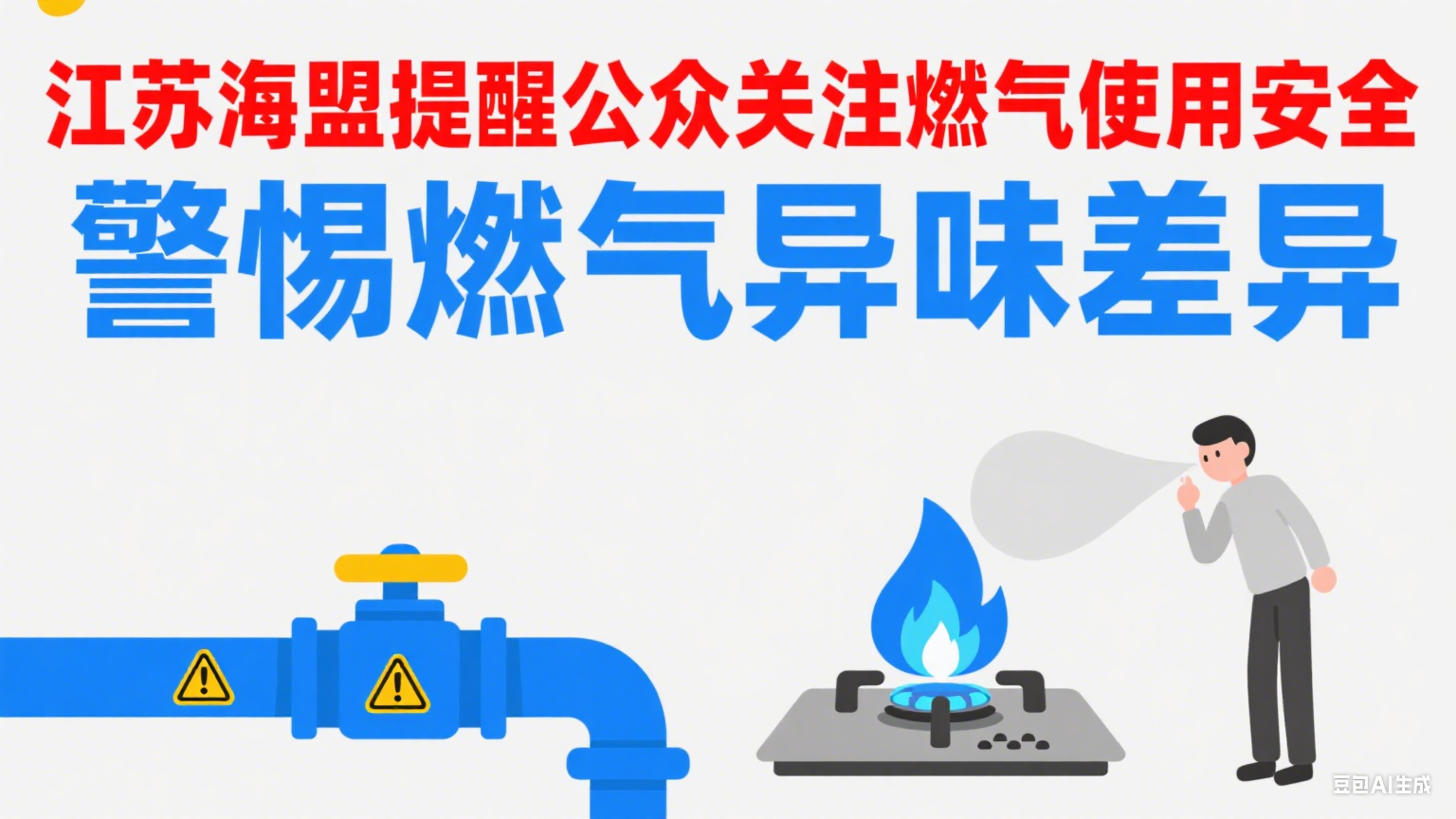 江蘇海盟提醒公眾關(guān)注燃?xì)馐褂冒踩?——警惕燃?xì)猱愇恫町?/></a></div>
							<div   id=