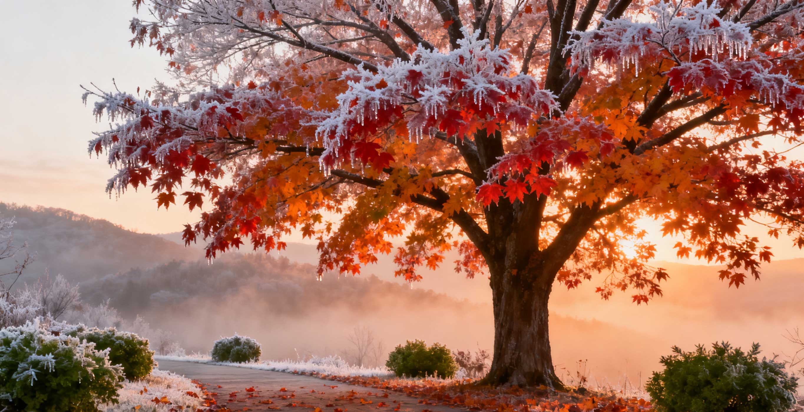 霜至秋暮，海盟與你暖迎冬序